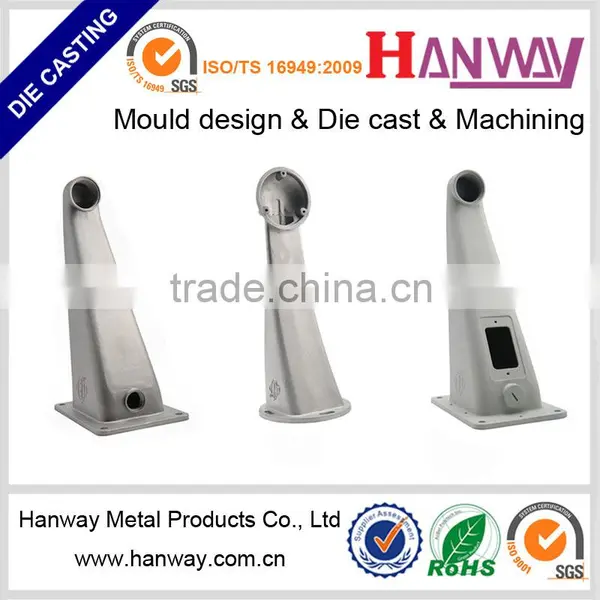 Aluminum die casting for CCTV system housing