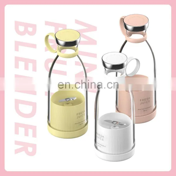 Wireless Charging Portable Automatic Battery Handheld Fruit And Vegetables Smoothie Cup Mini Juicer Food Blender photo-2