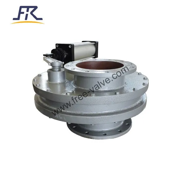 Pneumatic Metal -on-metal Rotating Double Disc Valve FRXZ644Y photo-2