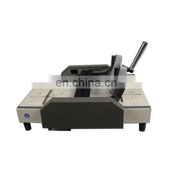 SBM-A3 Folding Machine Booklet Maker That Desktop Book Folding Machine for Office Room photo-2