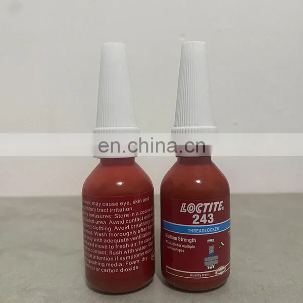 10ml Loctiter Glue 243 Screw Glue Blue Medium Strength Screw Fastener Metal Bonding Anaerobic Glue photo-2
