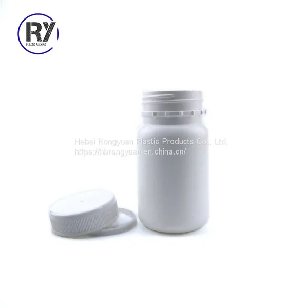 Pharmaceutical COA 4oz 5oz 150ml 120ml White HDPE Plastic Tablet Capsule Empty Bottle With Lids photo-5