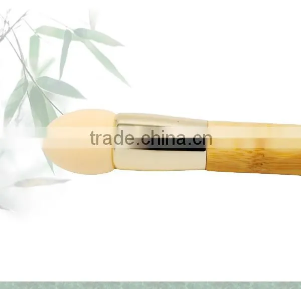 Bamboo Handle Cosmetic Makeup Sponge Brush for Makeup photo-2