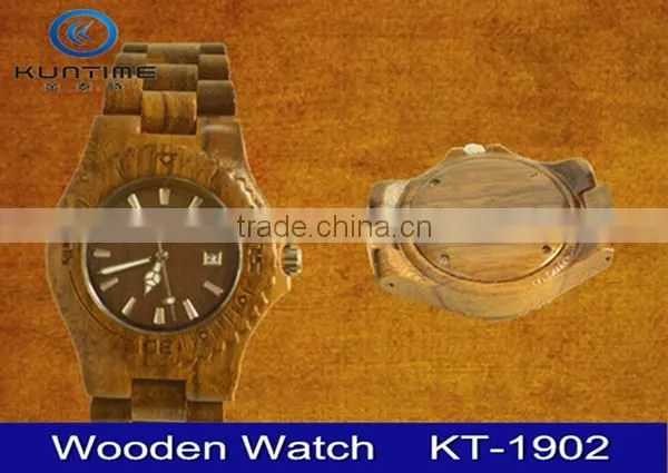 2015 Wholesale Import Wood Watch Vogue Wrist Wood Watch photo-2