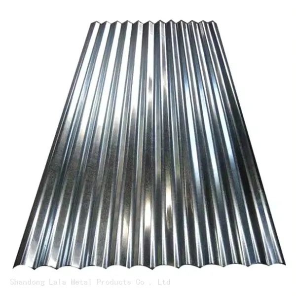 Galvanized Metal Steel Sheet Corrugated Zinc Aluminum Aluzinc Bwg 30 Galvanized Steel Corrugated Roofing Sheet photo-3