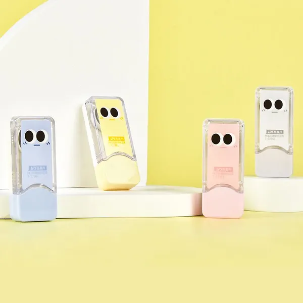 Top Manufacturer School Student Stationery White Corrective Tape Cute Cartoon Mini Size 6M Correction Tape Roller photo-2