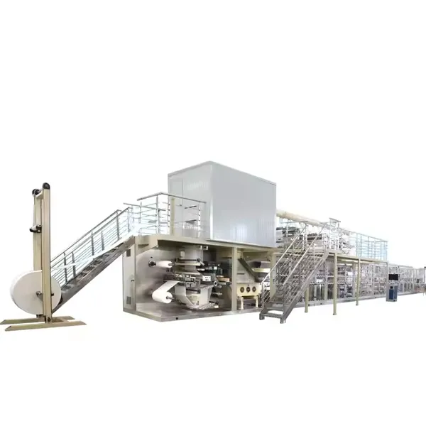 Full Servo Automatic Semi-auto Under Pad Machine Production Line photo-2