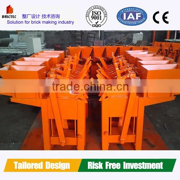 Brictec Brick Manufacturing Manual Concrete Hollow Block Machine Price ES2-40 photo-2