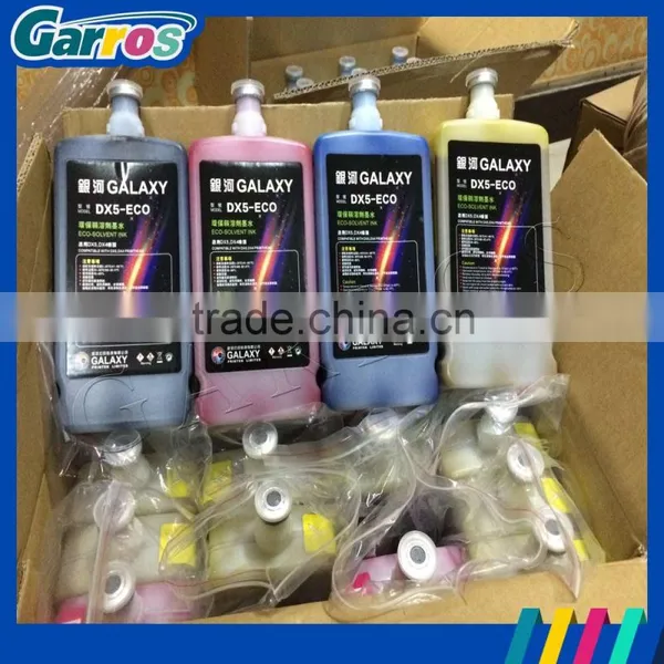 Long Time Keep Printing!!! Galaxy Eco-Solvent Ink For Dx5 Dx4 Printhead photo-5