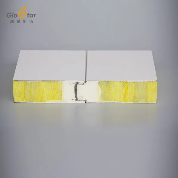 Hongxing Technology | Polyurethane Glass Wool Sandwich Panels Thermal Insulation & Fireproof | For Steel Structure Buildings photo-2
