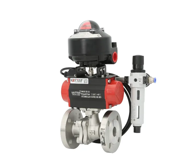 Flanged Ball Valve With 2-Year Warranty and Technical Support Package