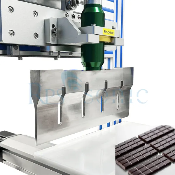 20kHz Ultrasonic Cake Cutting Machine Chocolate Cutter Blade Ultrasonic Dough Cutter photo-5