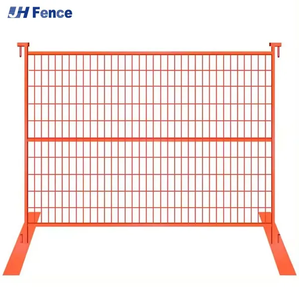 Portable Galvanized Welded Metal Temporary Fence for Construction and Events photo-2