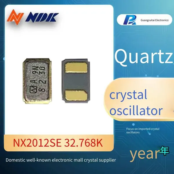Heart Pacemaker Clock Source Crystal Resonator Nx2012se 32.768k 2.0*1.2mm Ndk Crystal Oscillator