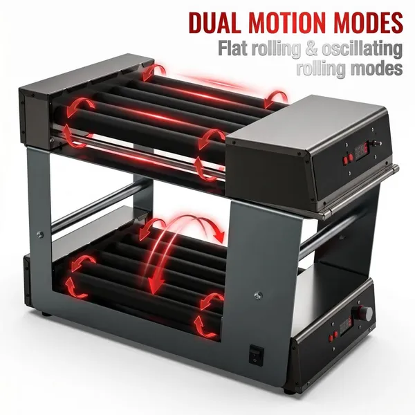 Dual-layer Roller Mixer with Support Frame and Network-controllable Operation