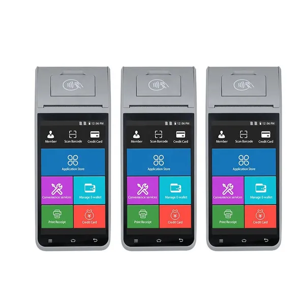 Z90 Handheld Mobile Pos Terminal With NFC Reader Function Support Apple Pay, Provide Sdk, Android Pda Machine With Thermal Printer photo-3
