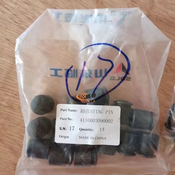 SDLG Original 4110003090002 Poinçon de réglage de 0,06 kg pour machine à bon prix en stock