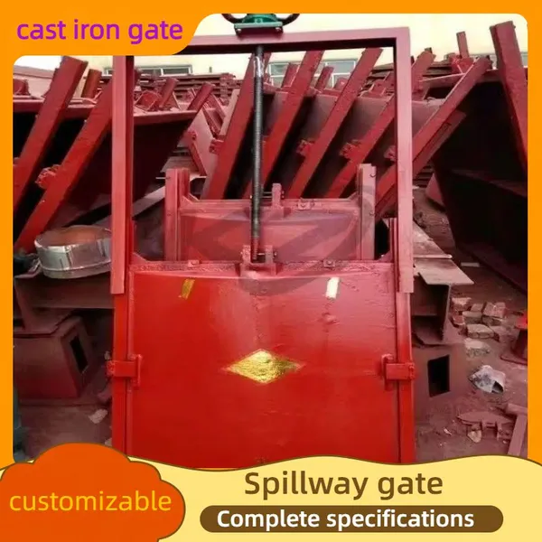 Integrated Machine Cast Iron Gate Stable Flow Control Sluice Gate for Rural Farm Irrigation Canal System photo-5