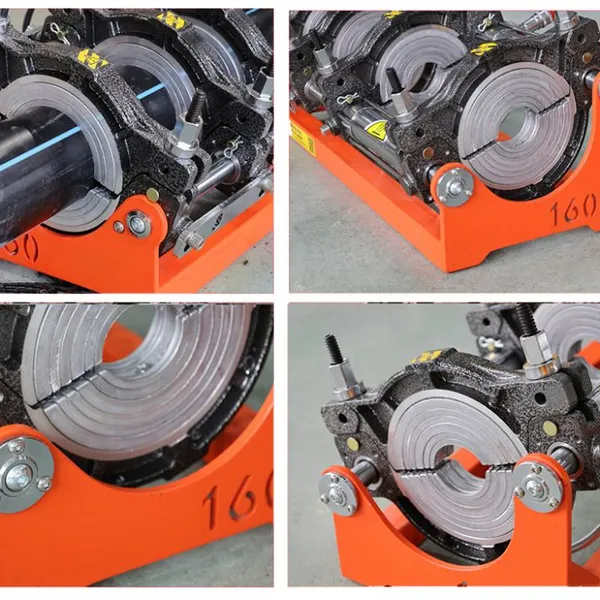 160mm Hydraulic Semi-Automatic PE Pipe Butt Fusion Welding Machine photo-4