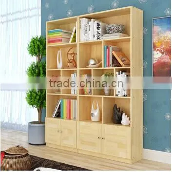 Customize 100% Solid Wood Ladder Shelf Furniture, Pine Wood Display Book Shelf photo-4