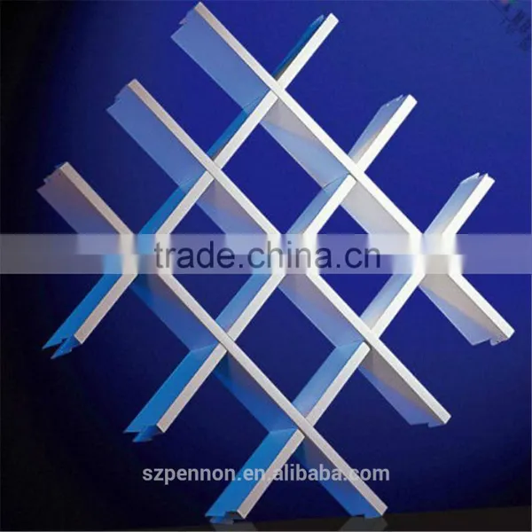 Aluminum Open Cell Ceiling Baffle Ceiling For Suspended System