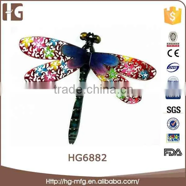 Hot Sell Best Iron Metal Dragonfly Wall Decor photo-3