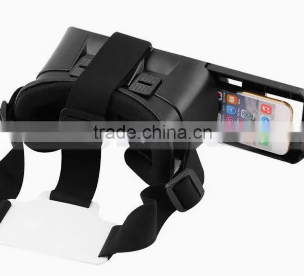 3D VR Virtual Reality Box Headset 3D Movie Game Glasses Adjust Cardboard VR BOX Case For 3.5~6.0" Smartphones photo-4