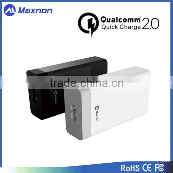 UL Certified 40w 5v 8a 5port Quick Charging USB Travel Charger for Smartphone With QC 2.0 Technology photo-5