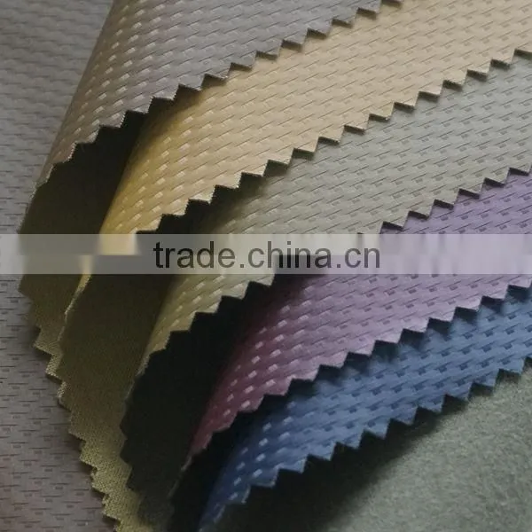 100% Cotton Basic pu Garments Nubuck Fabric,PU Nubuck Fabric,nubuck pu Fabric