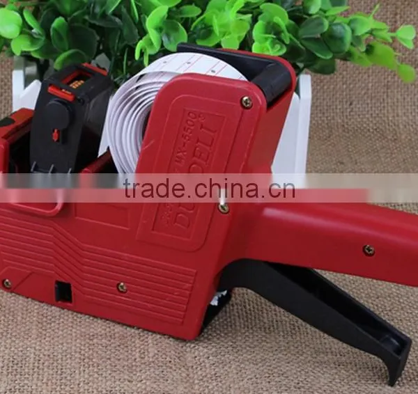 AN409 ANPHY MX5500 Label Gun Price Label Sticker Labeler 8 Charactor 3 Colors Stock Yellow BLue Red Label Size 21*12 mm photo-2