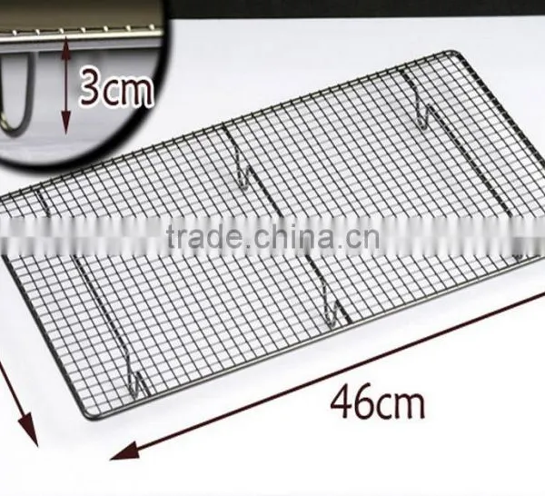AN187 ANPHY Large Rack for Cakes Pizza Snack Food Baking or Cooling SGS Steel Gift Packing STOCK Display Holder 46*26*3cm 546g photo-2