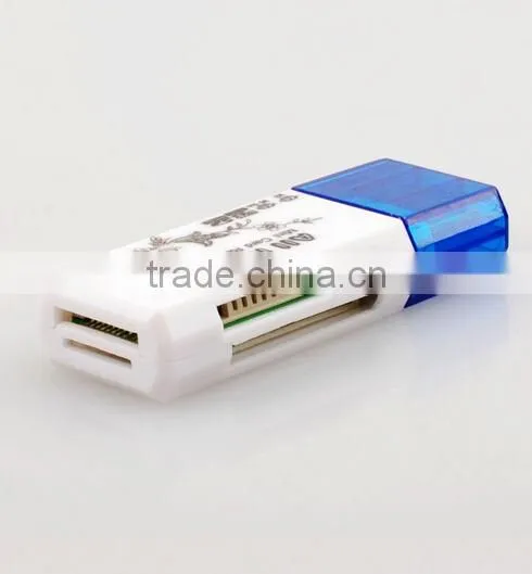 All in 1 / Multi in 1 Card Slots External USB 2.0 TF/ MS/M2/SD/Memory Card Reader Driver photo-5
