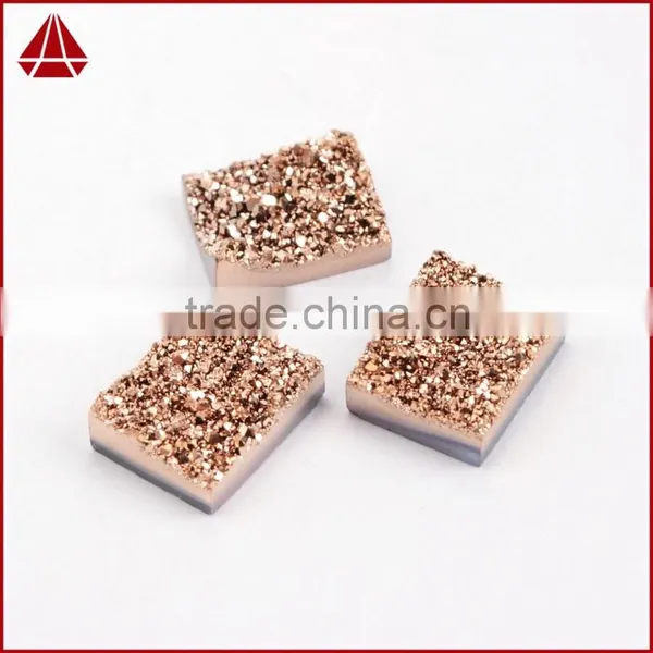Small Grain Rectangle Flat Agate Druzy Bar Cabochon Semi-precious Gemstone for Jewelry photo-6