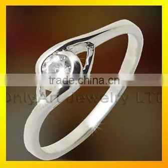 Latest Ring for Women Jewelry High Quality Artificial Diamond 925 Sterling Silver Ring photo-3