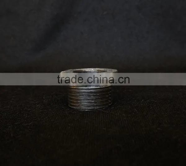 Galvanized Black Reducing Bushing Malleable Cast Iron Pipe Fittings Manufacture photo-2