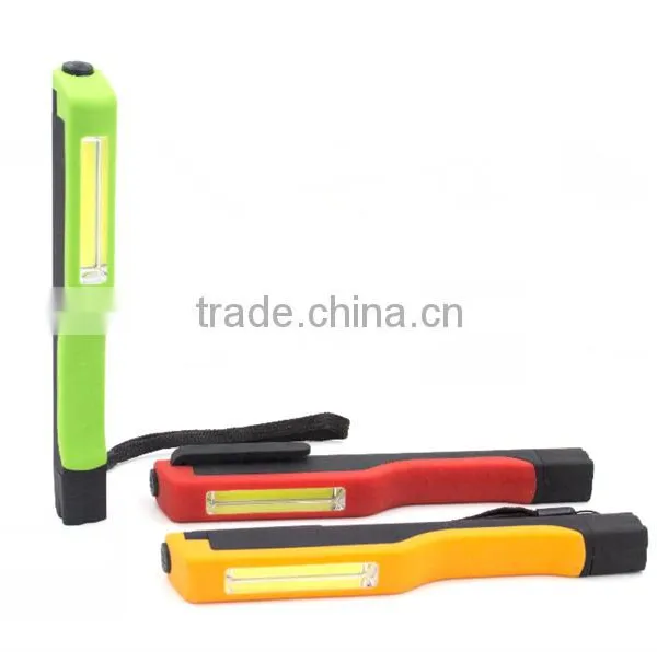 Portable COB Pen Flashlight With Clip and Magnet photo-2