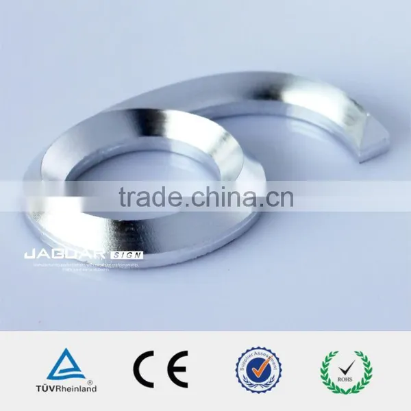 Solid Carved Small Metal Alphabet and Number 3d Aluminium Letter for Shopping photo-3