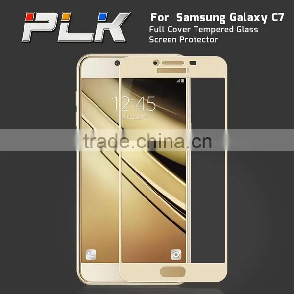 New Model, 9H Tempered Glass Screen Protector For Samsung Galaxy C5/
