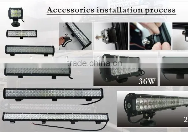 High Quality!!54w Car Led Driving Light Bar 9 Inch photo-6