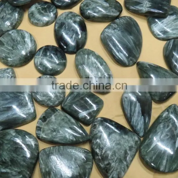 AAA Grade SERAPHINITE Gemstone Cabochons photo-3