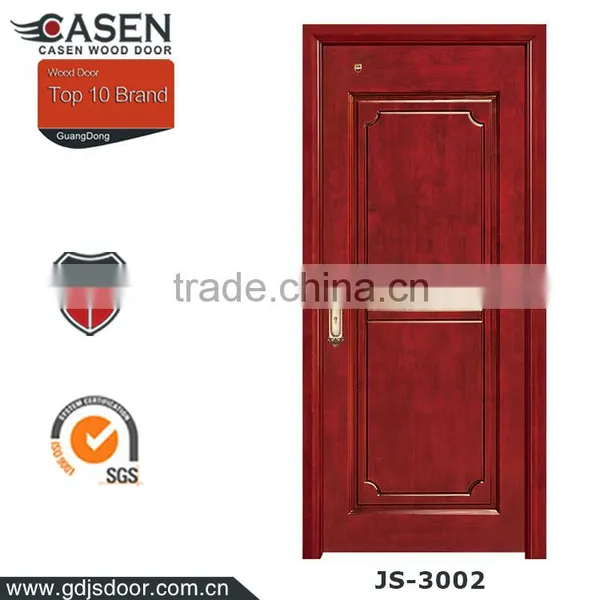 Interior Room Cherry Plain Bathroom Wood Door for Sale Cheap