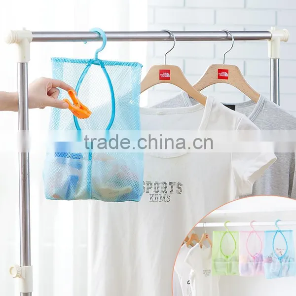 Hanging Type Multipurpose Storage Mesh Bag/multifunctional Hanging Bag for Kitchen&bathroom
