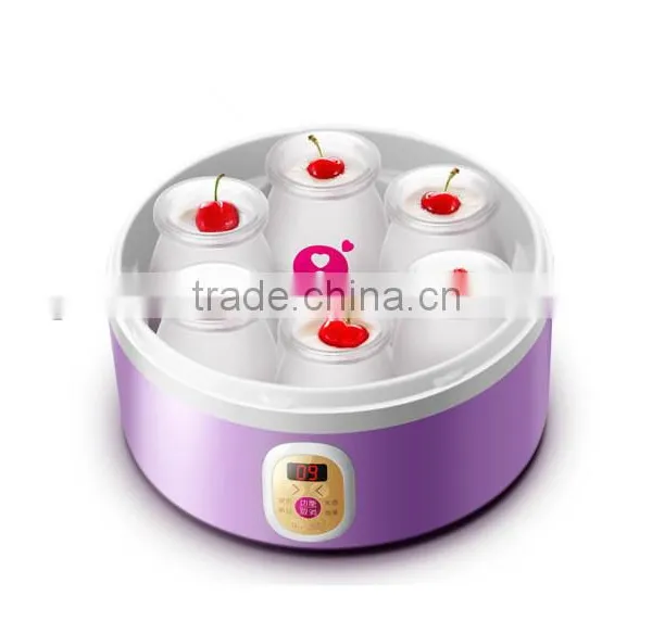 Fully Automatiocally 6oz Glass Containers Allows for Making up to Seven Different Types of Flavors Yogurt Maker, Yogurt Machine photo-3