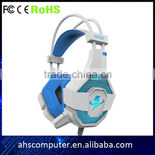High Quality Vibraton With Light Gaming Headphone photo-2