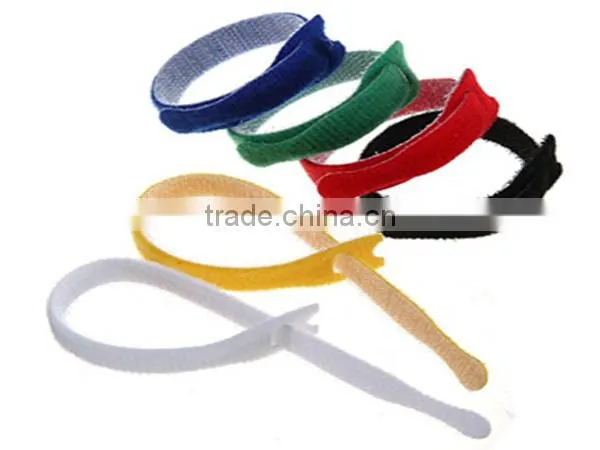 Nylon Printed Electric Back to Back Magic Tape Hook and Loop Cable Tie photo-5