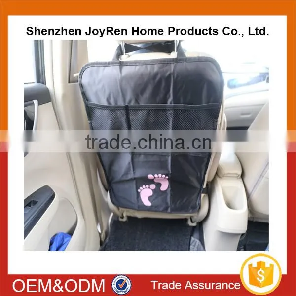 600D/420D Lovely Car Seat Kick Mat Car Seat Organizer photo-3