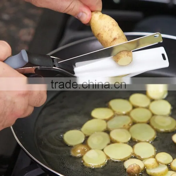 Amazon Hot Sell Knife Clever Cutter 2-in-1 Chopper photo-3