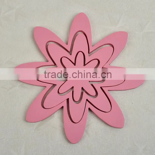 Cheap 3D MDF Wall Adhesive Decoration 117*117MM photo-3