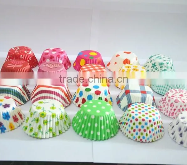 Grease-proof Printed Paper Baking Cups for Cakes photo-2