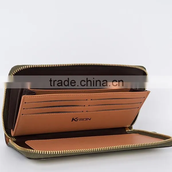 Army Green Leather Wallet Clutch Bag Men Online, Best Gift photo-2